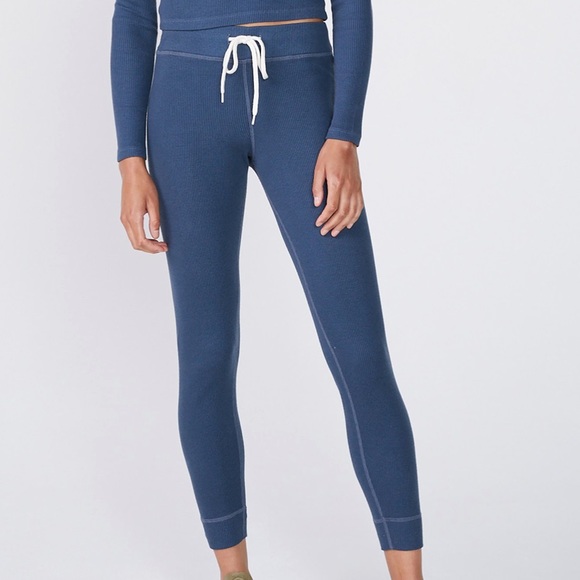 Monrow Rib Cuff Sweats - Picture 1 of 2